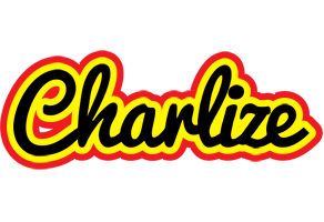 Charlize flaming logo