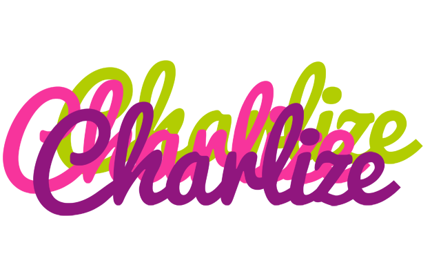 Charlize flowers logo