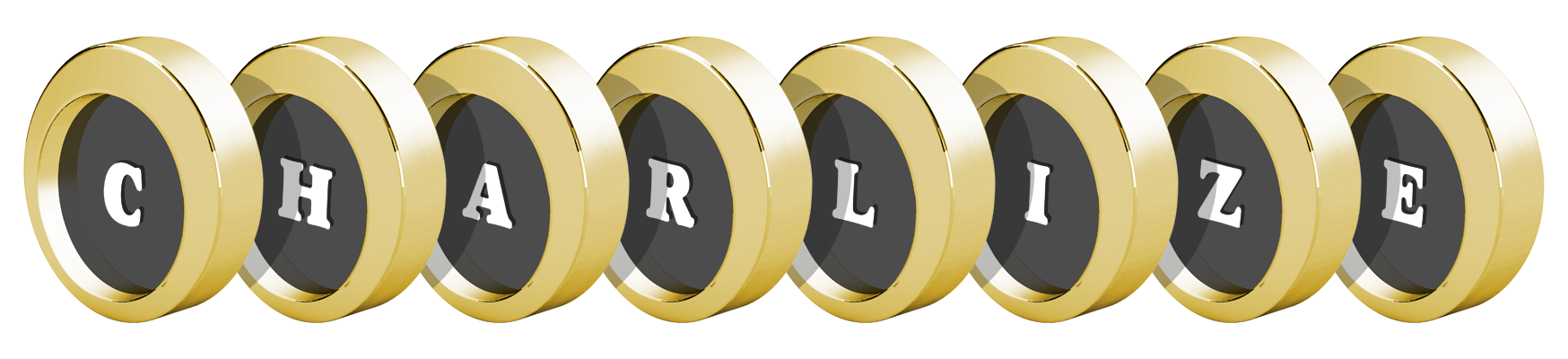Charlize gold logo