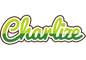 Charlize golfing logo