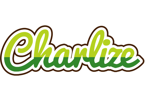 Charlize golfing logo