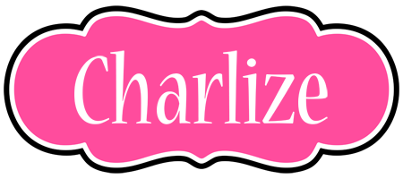 Charlize invitation logo