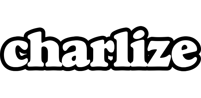 Charlize panda logo