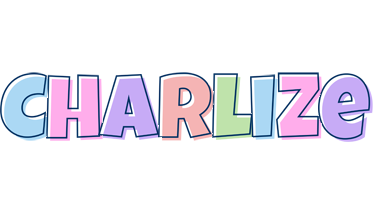 Charlize pastel logo