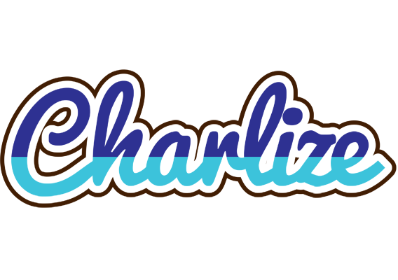 Charlize raining logo
