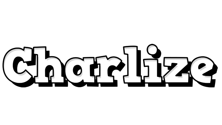 Charlize snowing logo
