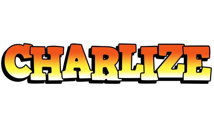 Charlize sunset logo