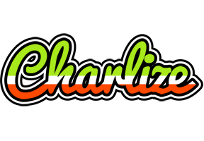 Charlize superfun logo