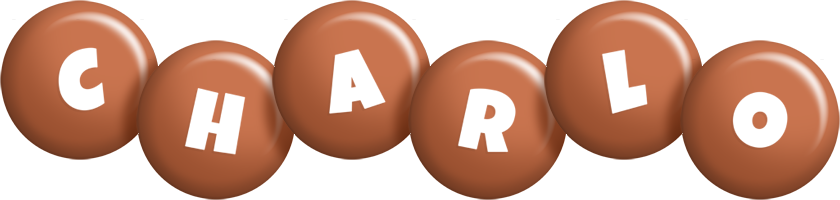 Charlo candy-brown logo