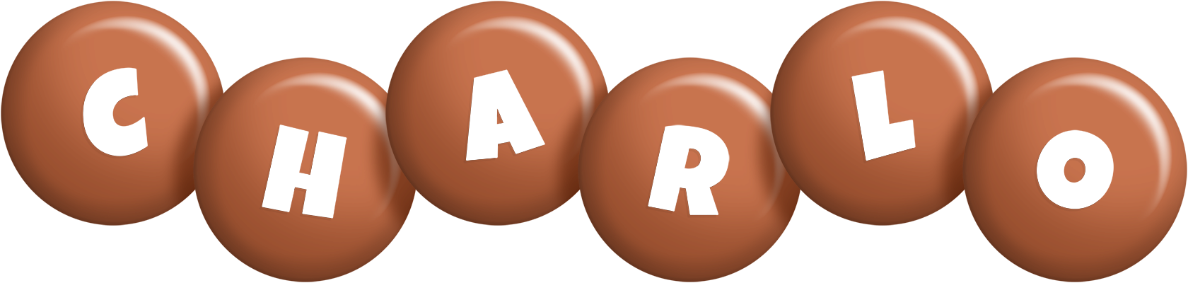 Charlo candy-brown logo
