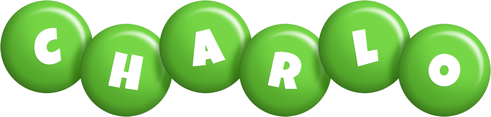 Charlo candy-green logo