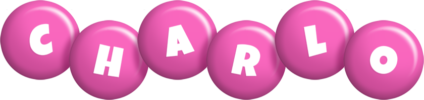 Charlo candy-pink logo