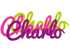 Charlo flowers logo