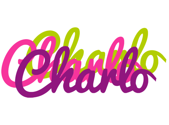 Charlo flowers logo
