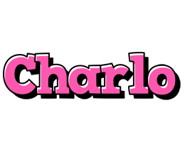 Charlo girlish logo