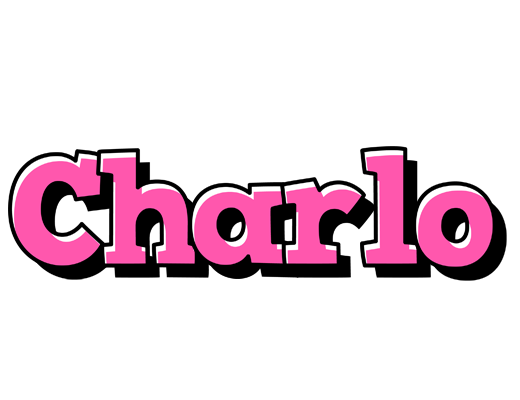 Charlo girlish logo
