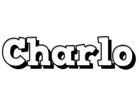 Charlo snowing logo