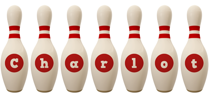 Charlot bowling-pin logo