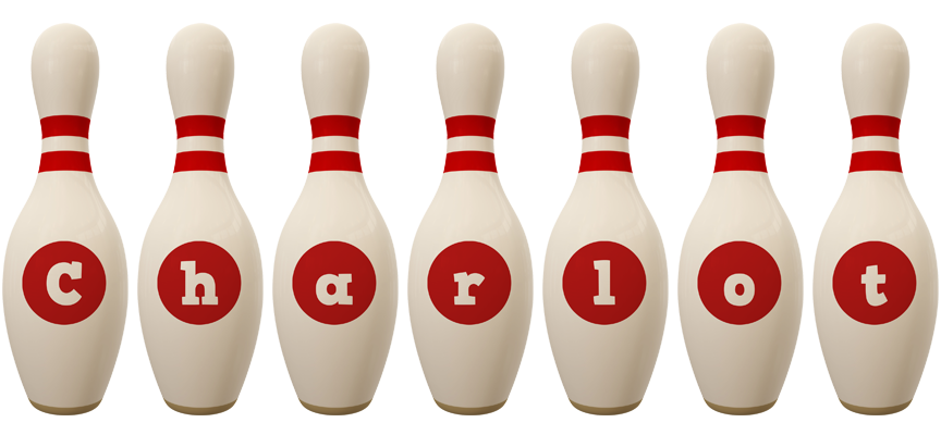 Charlot bowling-pin logo