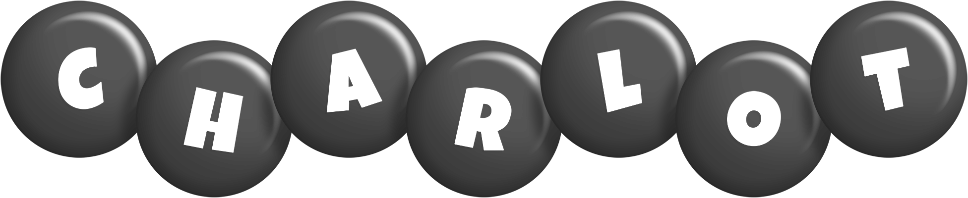 Charlot candy-black logo