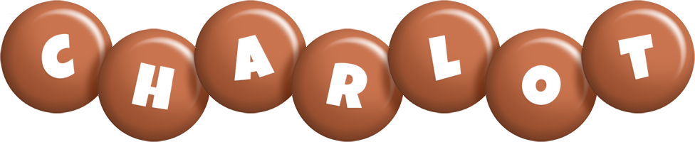 Charlot candy-brown logo