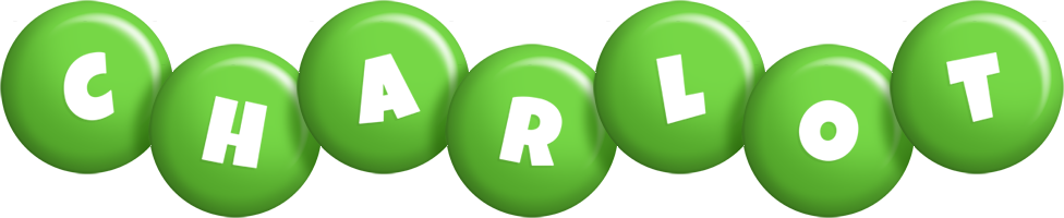 Charlot candy-green logo