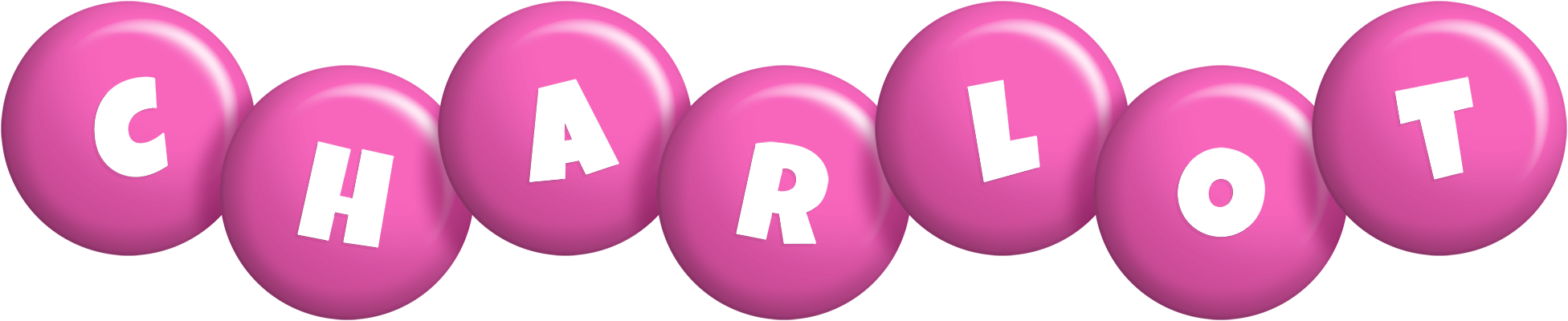 Charlot candy-pink logo