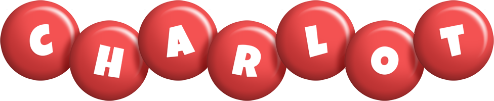 Charlot candy-red logo