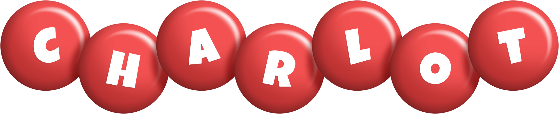 Charlot candy-red logo