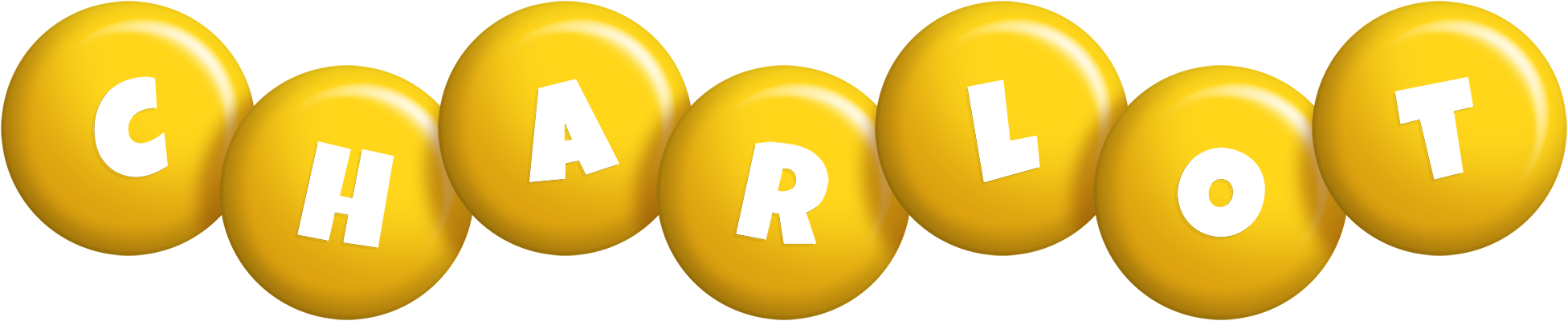 Charlot candy-yellow logo