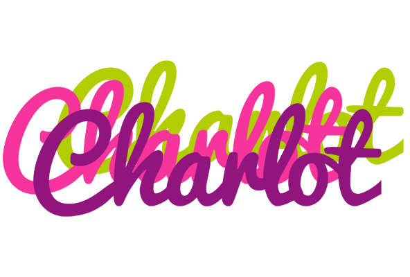 Charlot flowers logo