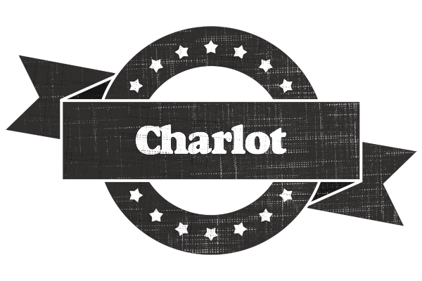 Charlot grunge logo