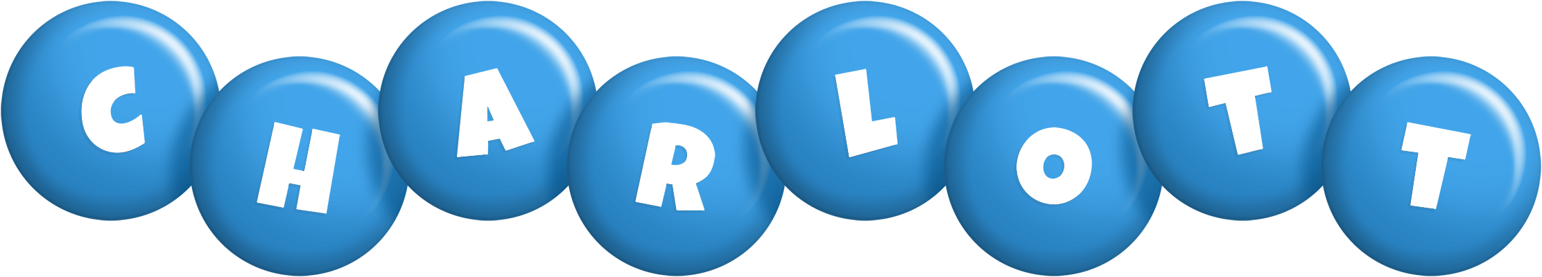 Charlott candy-blue logo