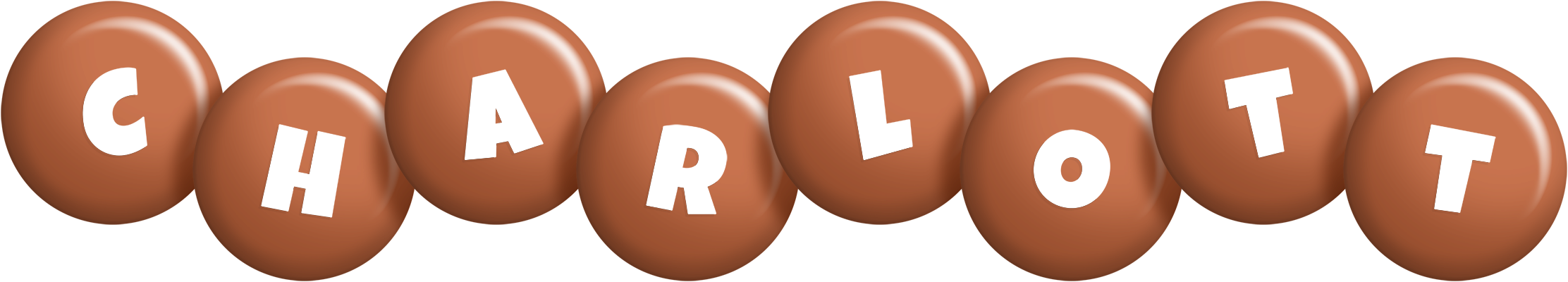 Charlott candy-brown logo