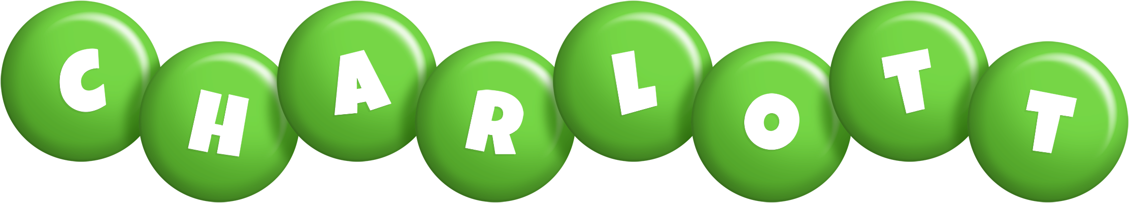 Charlott candy-green logo