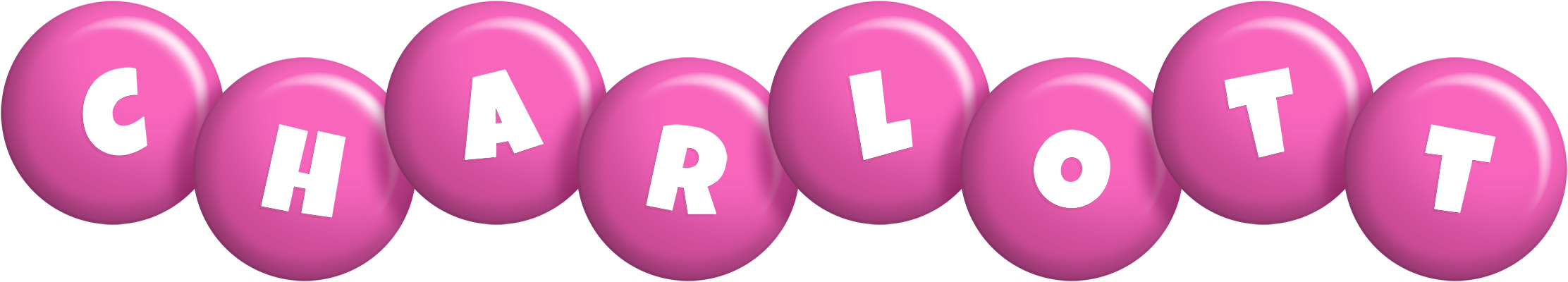 Charlott candy-pink logo