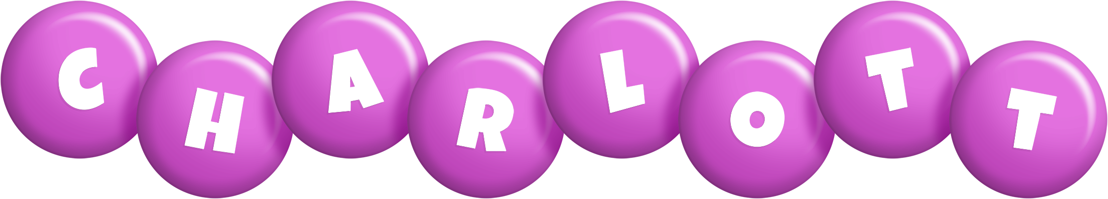 Charlott candy-purple logo