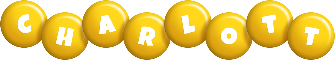 Charlott candy-yellow logo