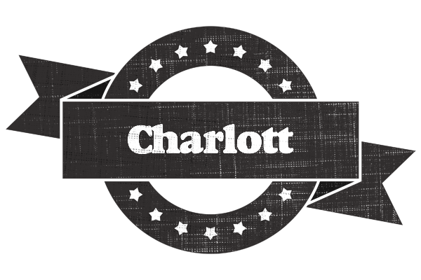 Charlott grunge logo