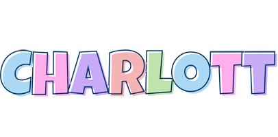 Charlott pastel logo