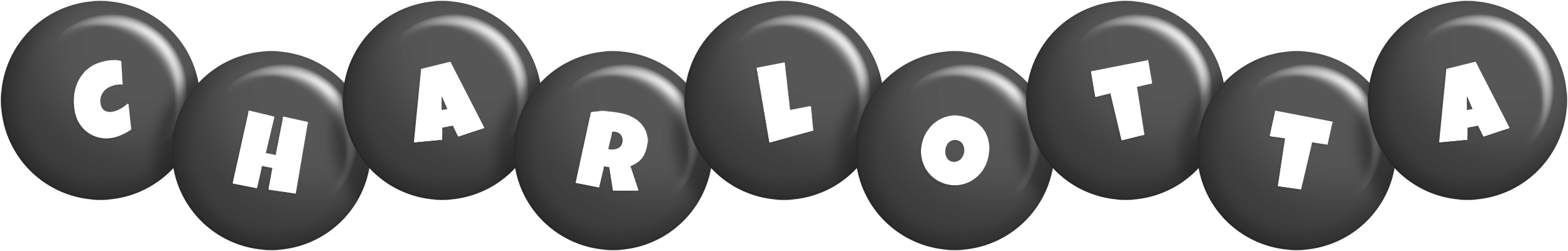Charlotta candy-black logo