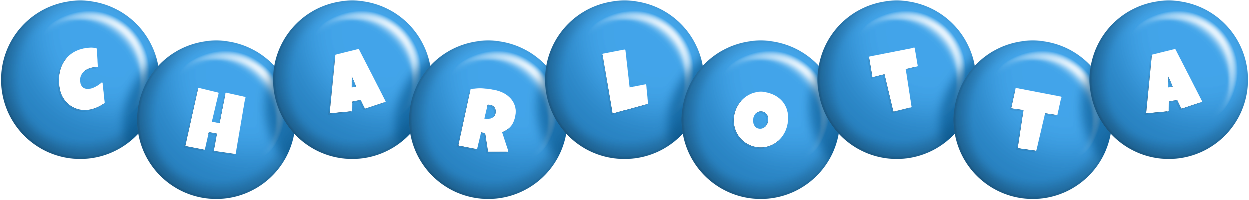 Charlotta candy-blue logo