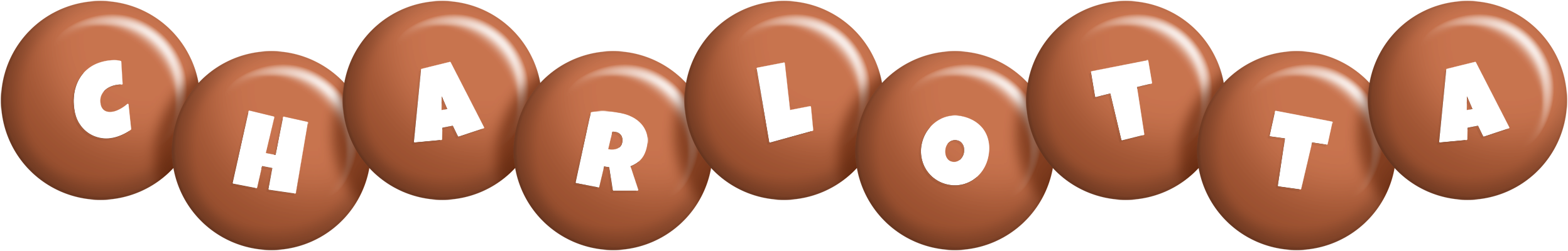 Charlotta candy-brown logo
