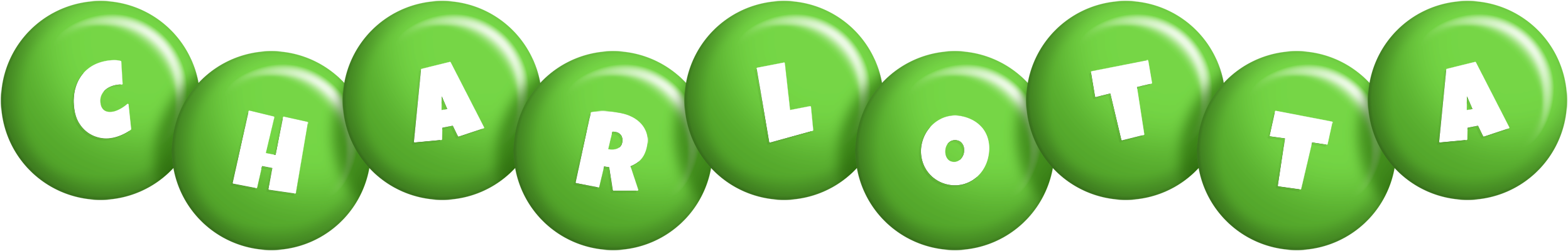 Charlotta candy-green logo