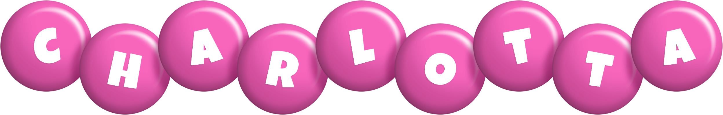 Charlotta candy-pink logo