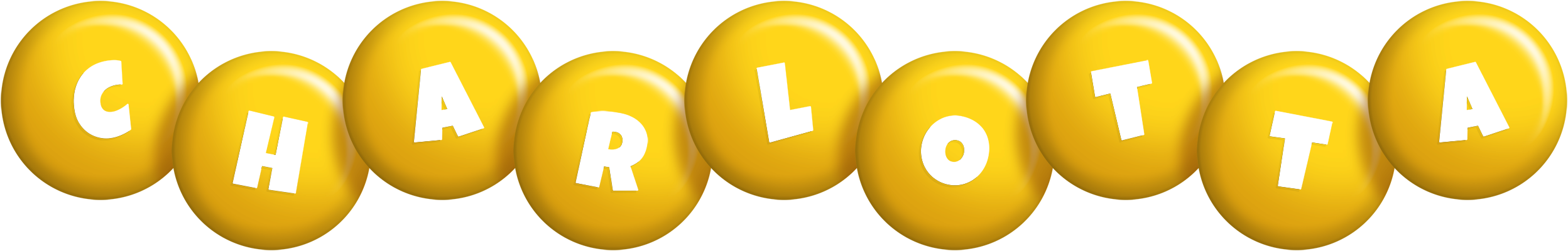 Charlotta candy-yellow logo
