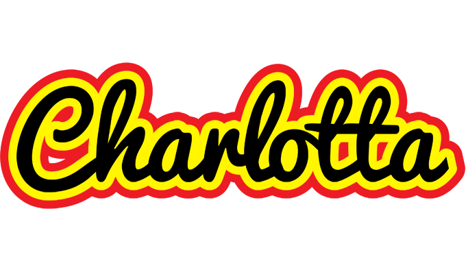 Charlotta flaming logo