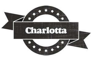 Charlotta grunge logo