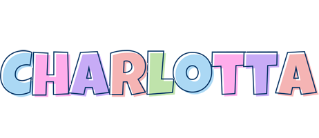 Charlotta pastel logo