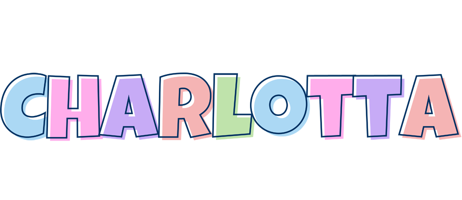 Charlotta pastel logo